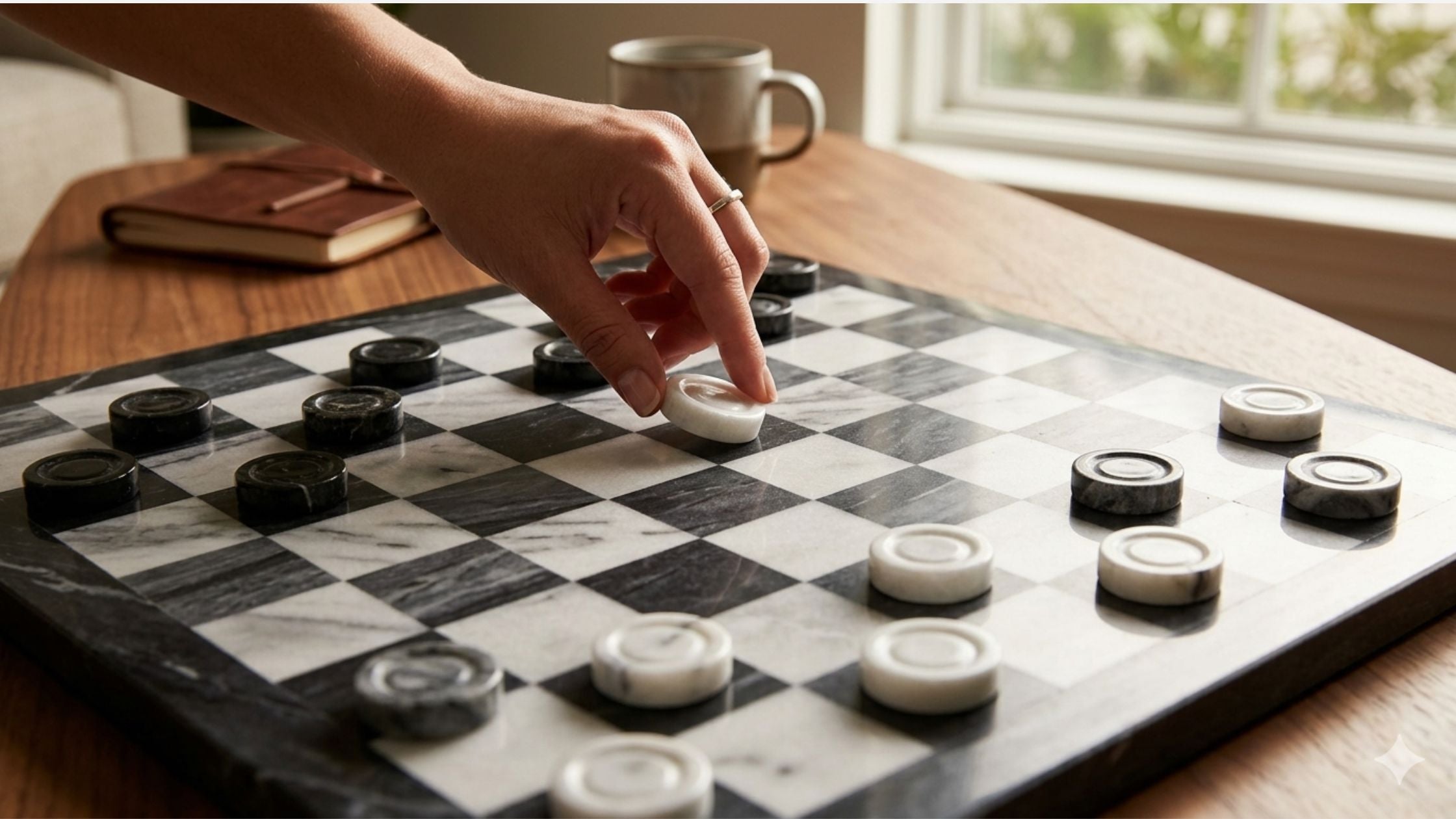 marble checker rule and strategy