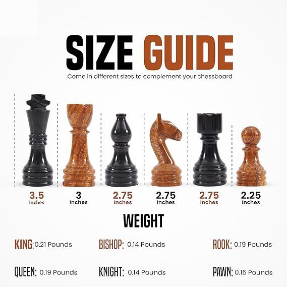 black and red marble chess figures