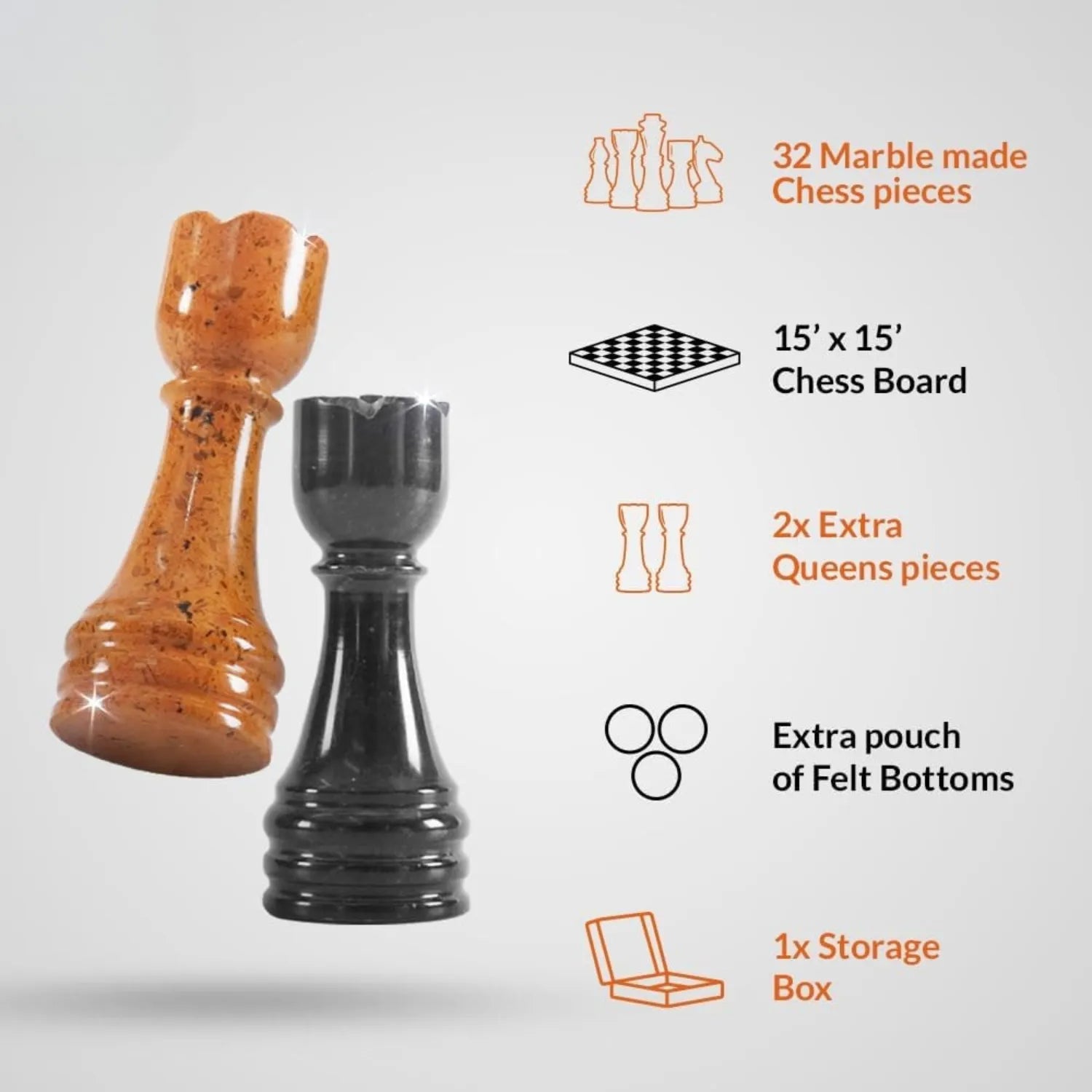 black and golden chess figures
