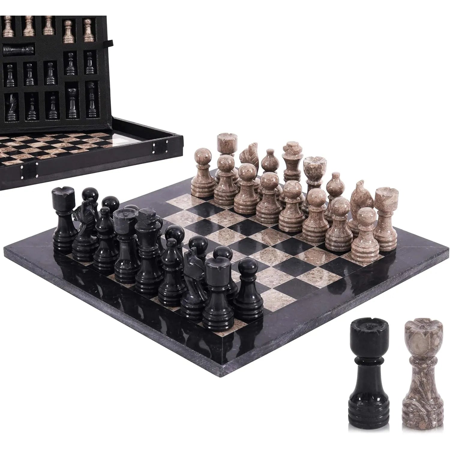 Onyx Marble Premium Chess Set