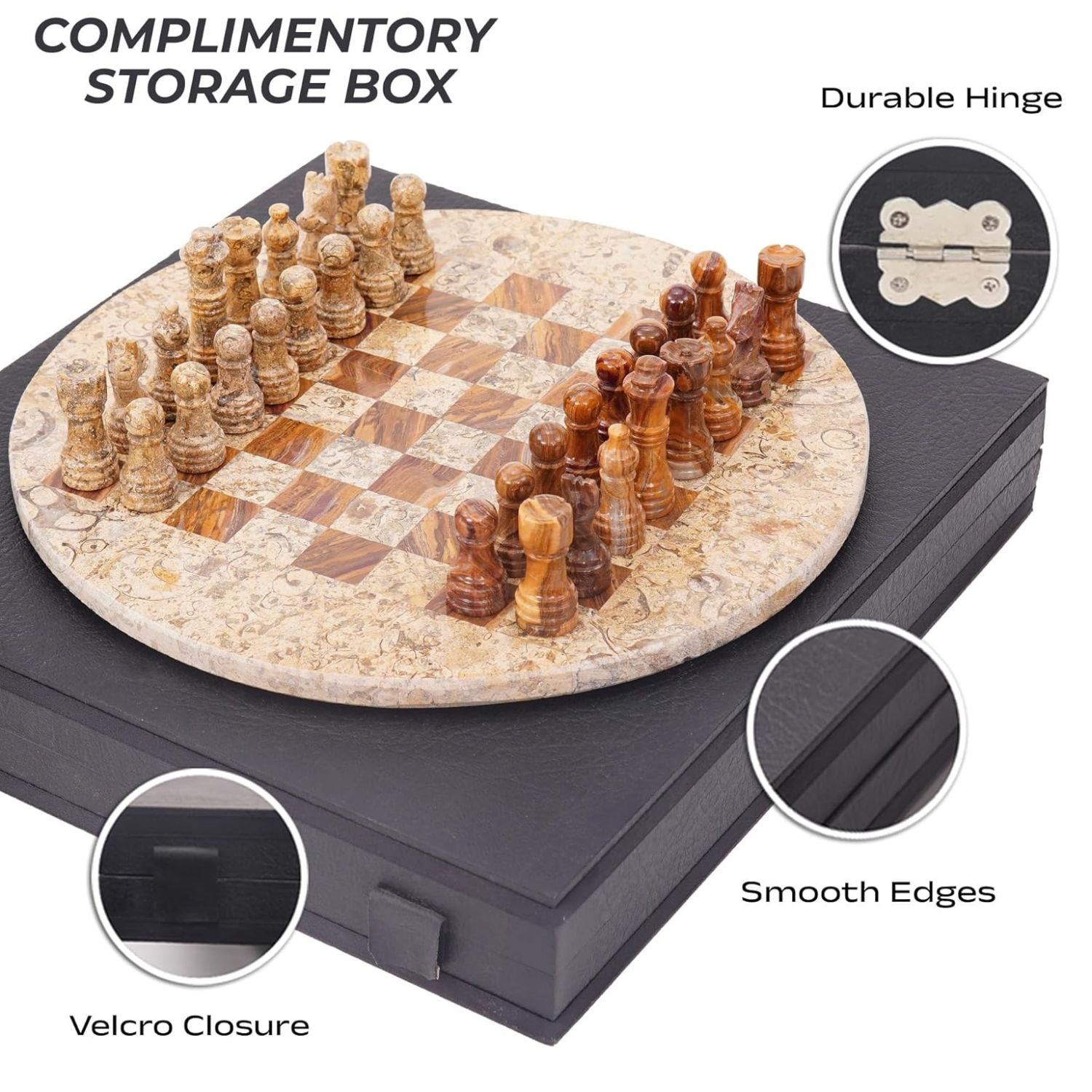 coral red round marble chess pieces