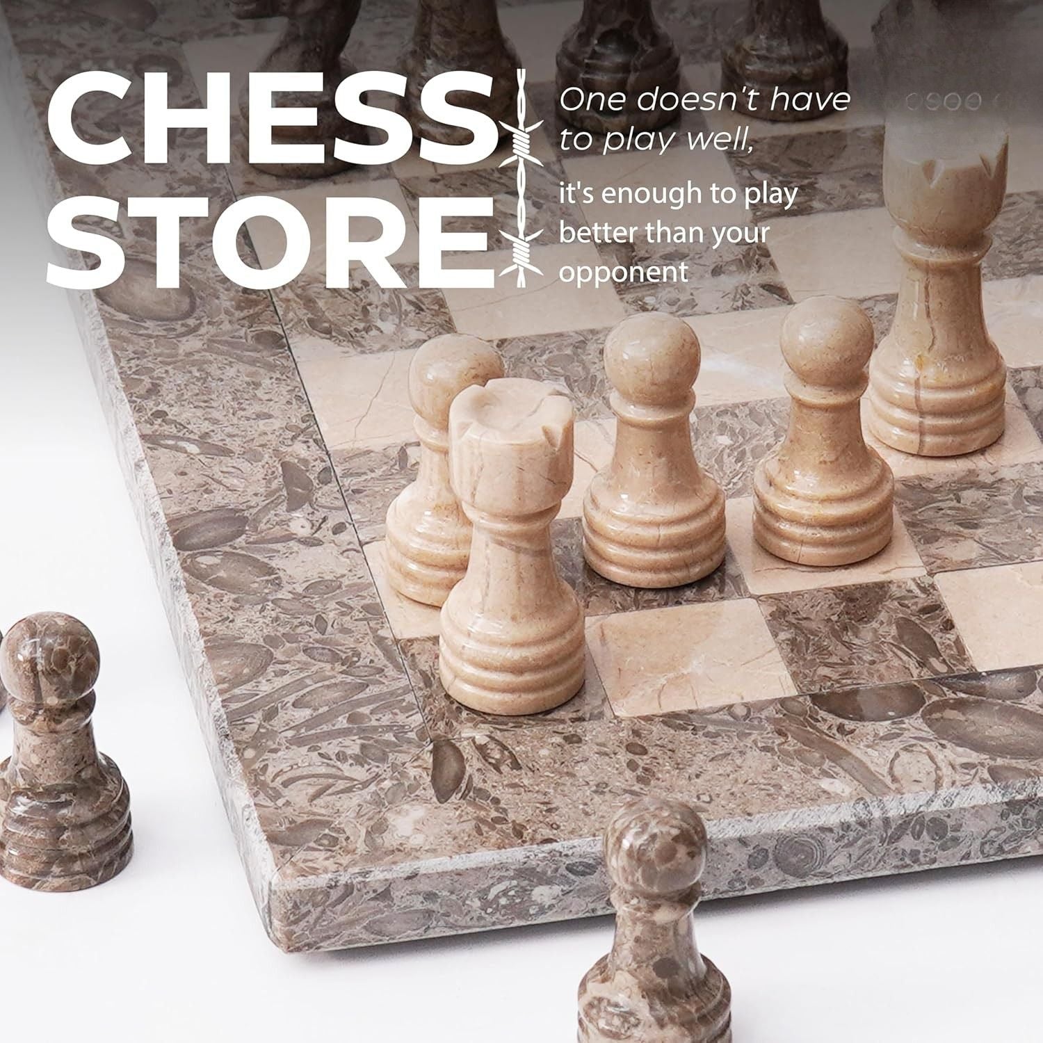 verona marble chess board
