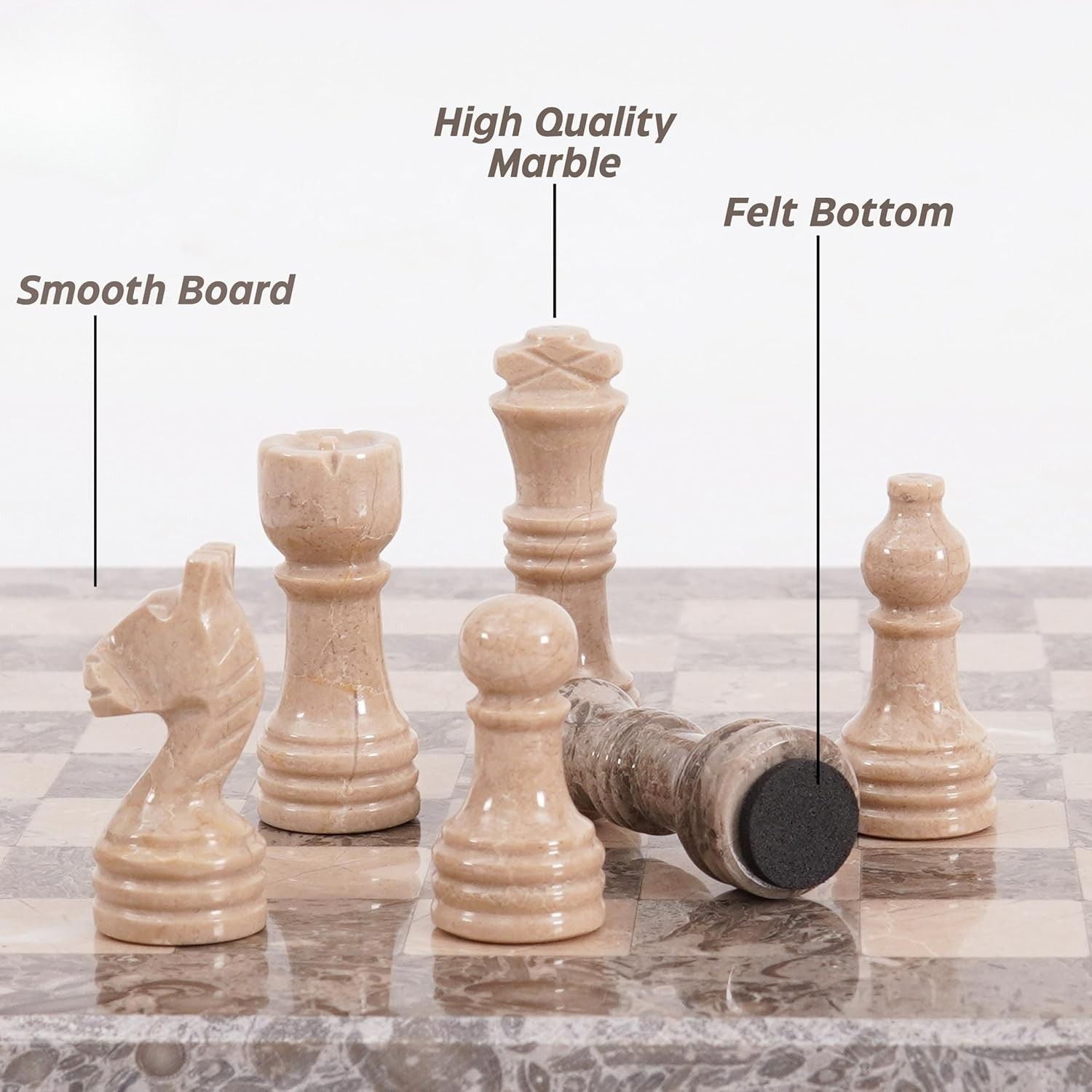 verona marble chess pieces